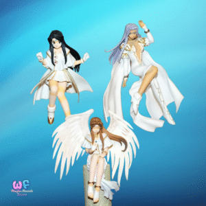 Set Oh My Goddess! - White ver
